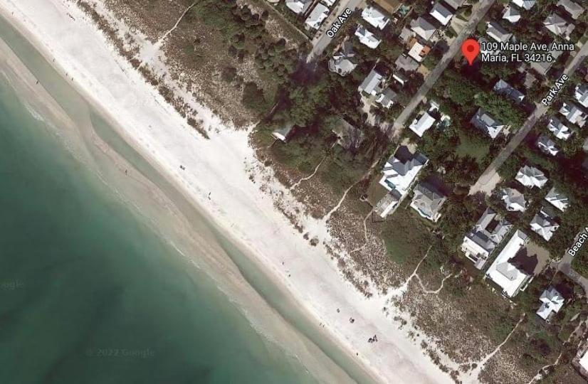 Casa Posada - So Close You Can Hear The Waves Historic Beach Cottage W Beach Gear Anna Maria Zewnętrze zdjęcie
